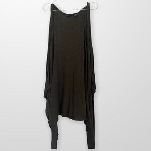 MODA International Green Open Cardigan Size M